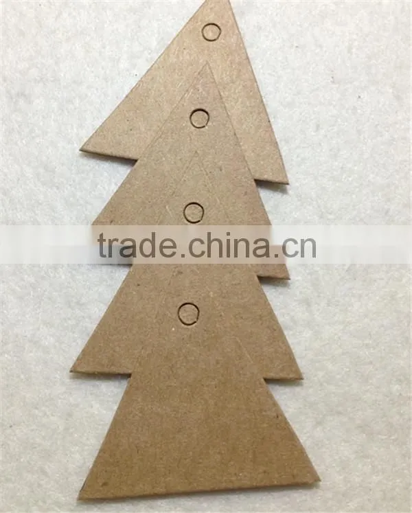 Custom Design Wholesale Paper Star Shape Tags with String