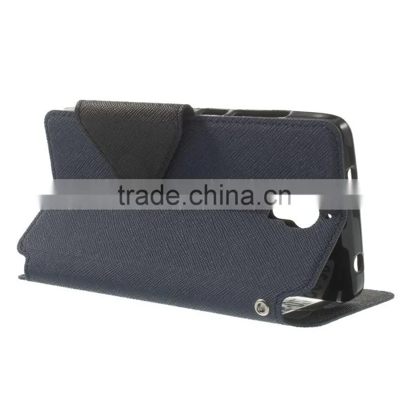 Diary View Window Style Credit Cards Holder Case for Xiaomi mi4, for Xiaomi mi4 Leather Case