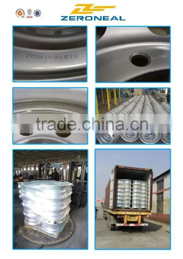 8.5-24 tube steel wheel with good price and high quality
