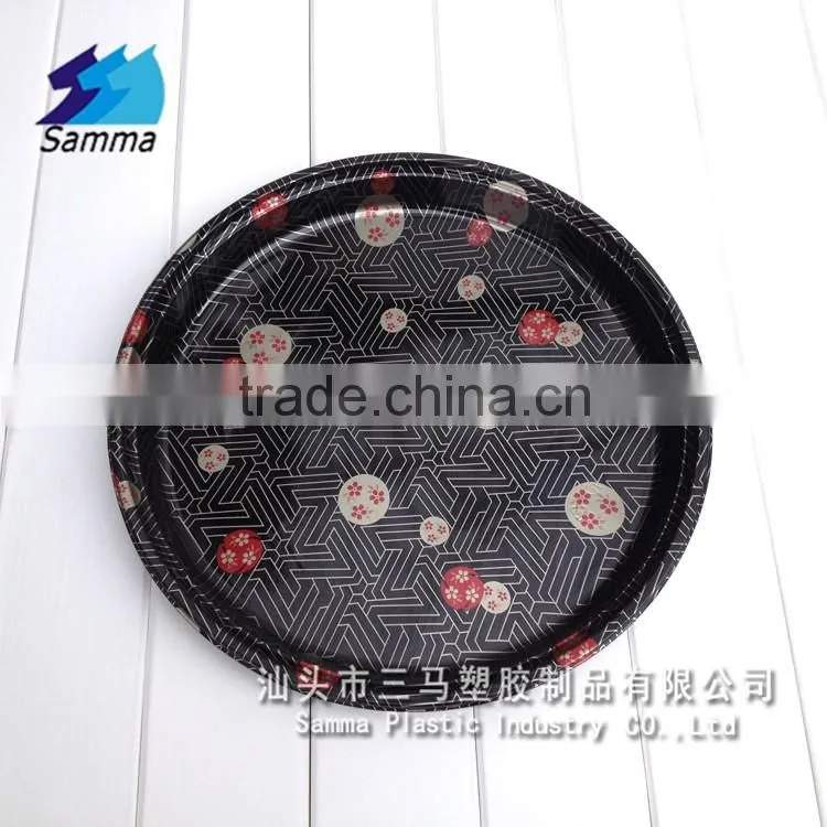 SM1-2104B Cheap non-toxic and disposable plastic sushi tray with clear anti-fog lids