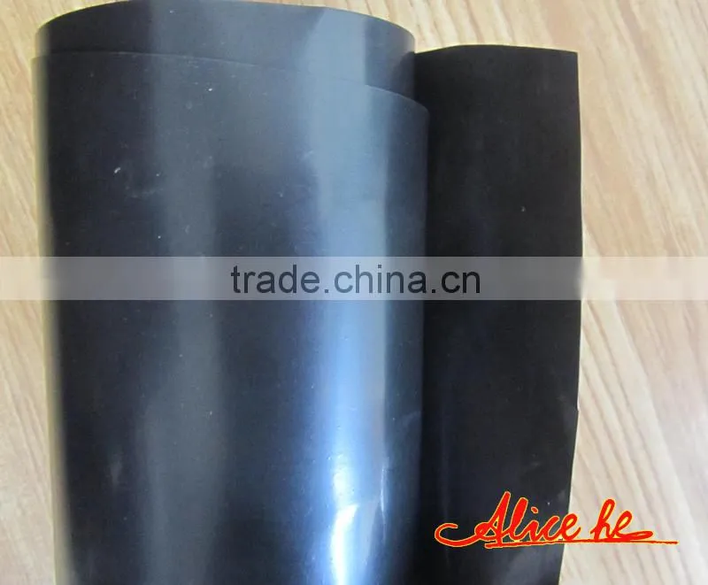 0.5mm 1mm thick hdpe geomenbrance agriculture black plastic film as pond liner