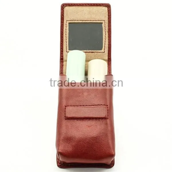 Boshiho ladies clutch bags leather purse leather lipstick holders case with key holder