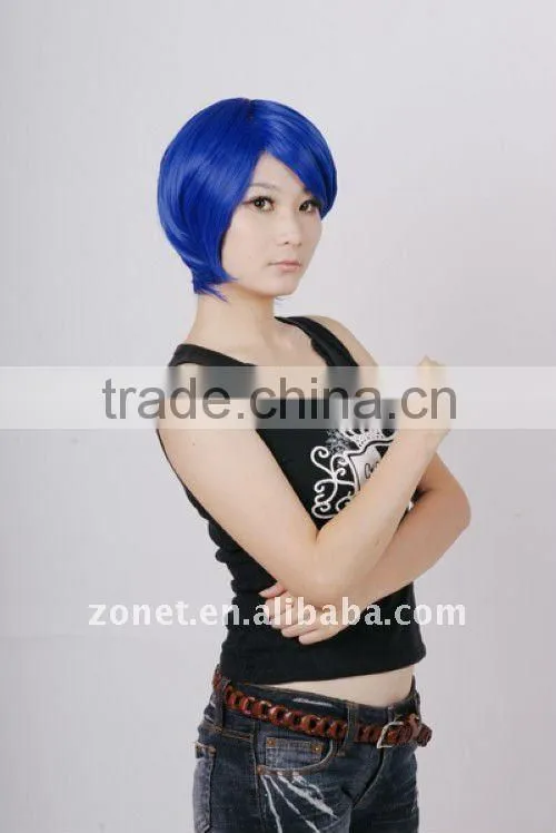 Fashion Cosplay Blue kaito Wig