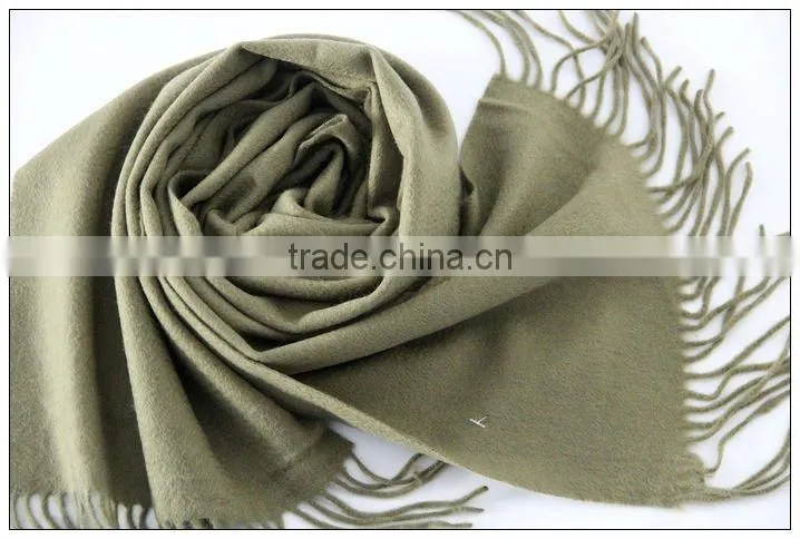 wool and cashmere scarf