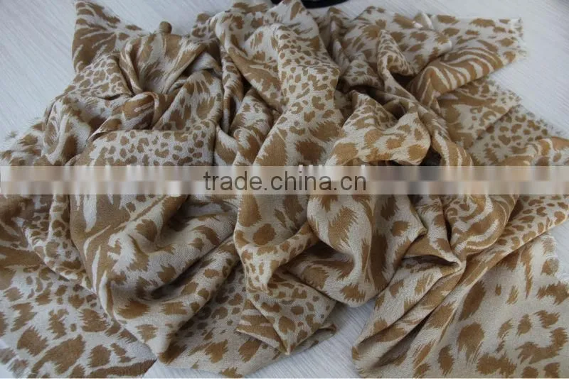 thin fashion print scarf shawl wool printed scarves