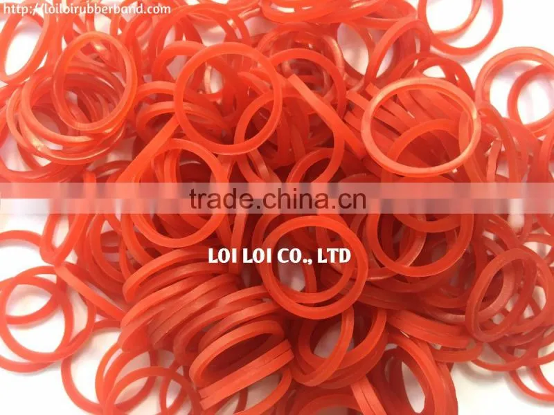 Supply small loom rubber bands - HOT cheap price small circular loom band glitter rubber band natural