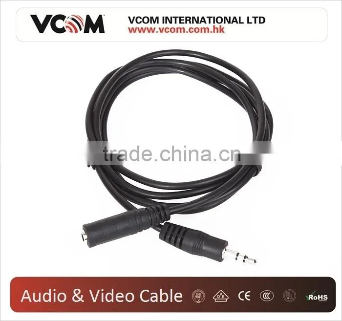 2015 Top Selling 3.5MM Audio Cable Male to Female