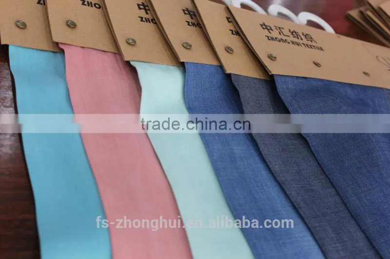 SH132 100% tencel 4.7oz colored and thin denim fabric