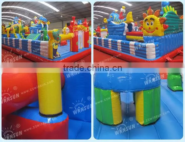 best selling pvc inflatable sport product used inflatable bouncer park