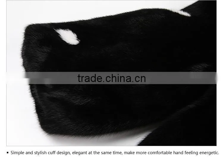 Classic short balck mink fur jacket&coat wholesale