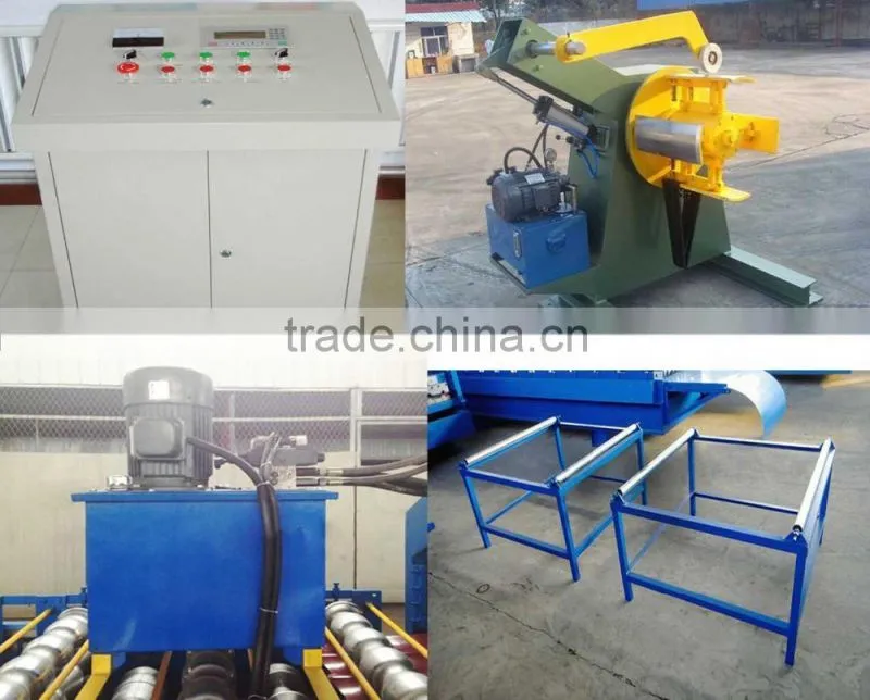 High efficiency c channel steel section making machine