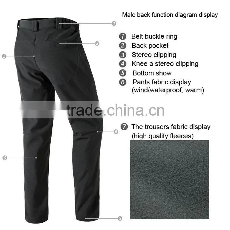 High quality travel mountain pants trekking
