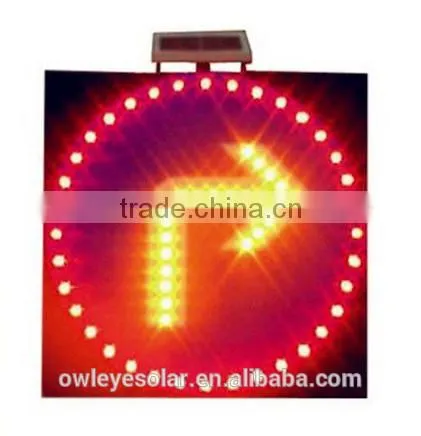Road Security Solar LED Traffic Signal