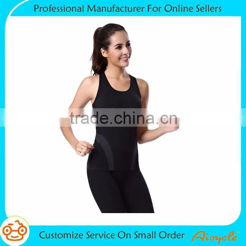 Custom hot sale new design yoga gym tank top for women