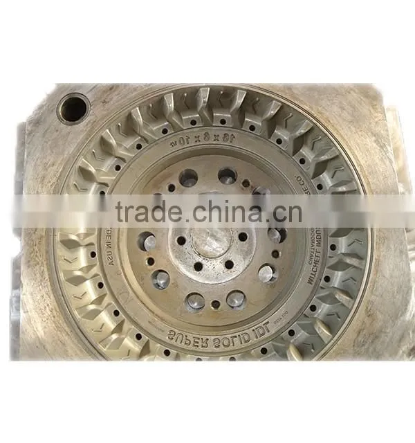 Two-piece Forging Mould Steel Solid Tire Mold For Solid Tire