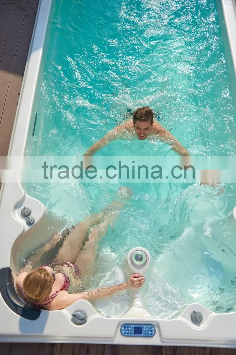 large outdoor spa pool acrylic massage whirlpool swim spa whirlpool pool spa hot tub