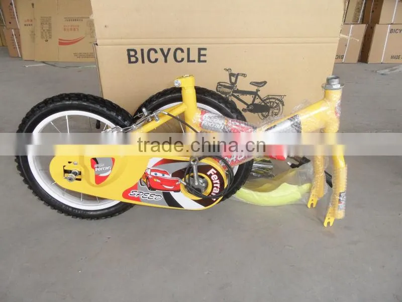 2013 new model steel frame 16inch mountain children bicycle