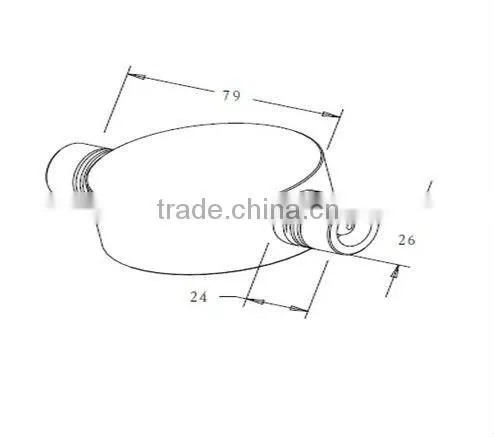 Monopoly 2w led curtain wall light