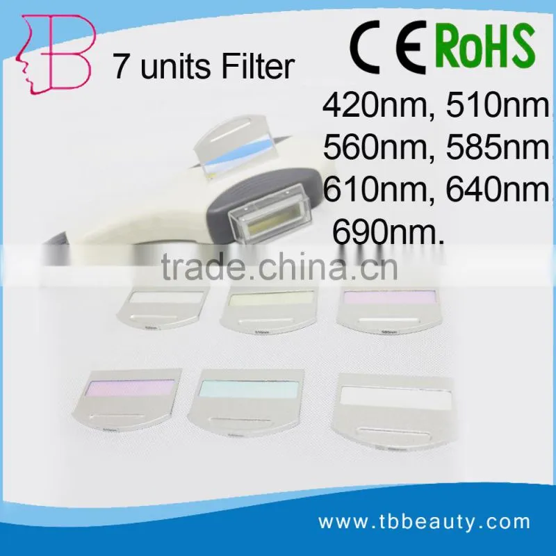 Replaceable filter medical instrument