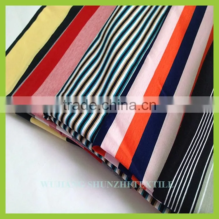 new Stripe Cotton Fabric / Polished Cotton Fabric / Mercerized Cotton Fabric