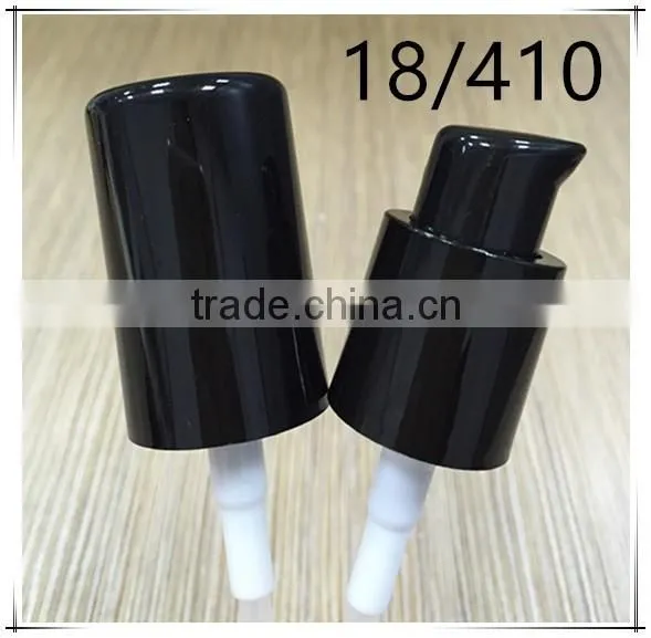 high quality plastic Thick liquid pump sprayer/cosmetic cream pump 18/410