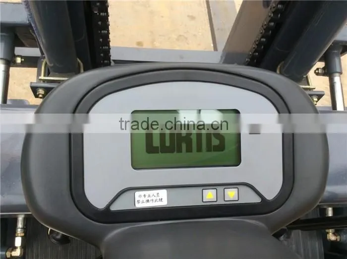 ANSION factory price 2.5ton electric forklift machine with curtis system