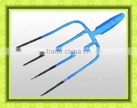 F103 three tines steel garden fork