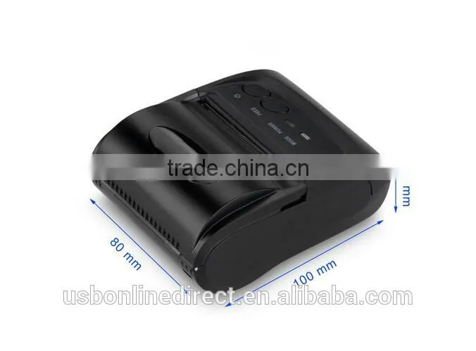 New Bluetooth 80mm Label Thermal POS Receipt Printer for IOS Android Mobile printer