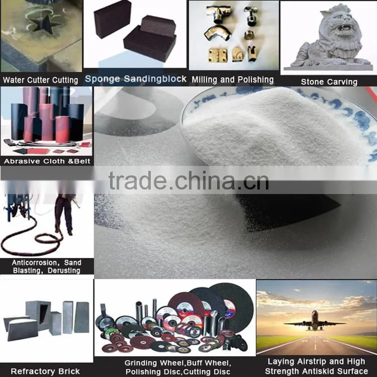 White fused corundum / white fused alumina for sale