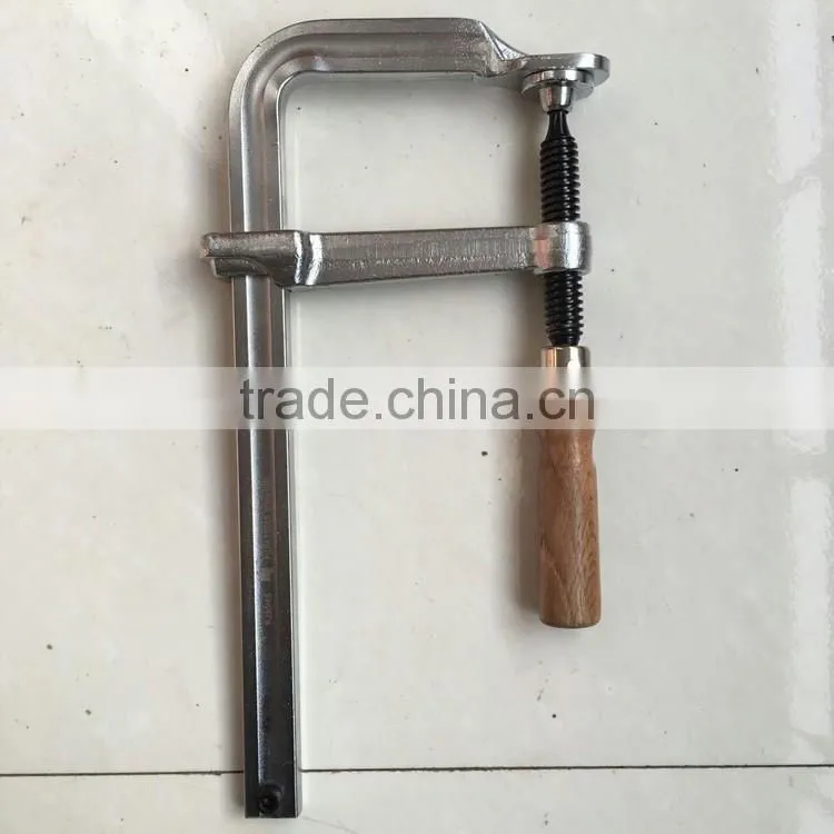 F-04 and F-07 model chrome plated adjusted quickly PVC grip F tool F clamp with best price