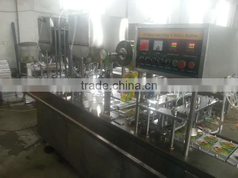 Cup Filling Machine - 2 times filling - 1800~5400 cups/hour