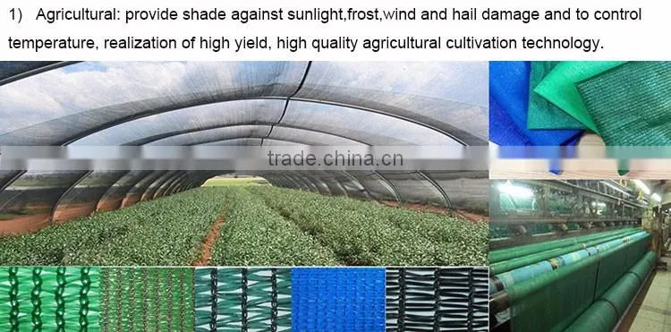 Greenhouse shading net for sale
