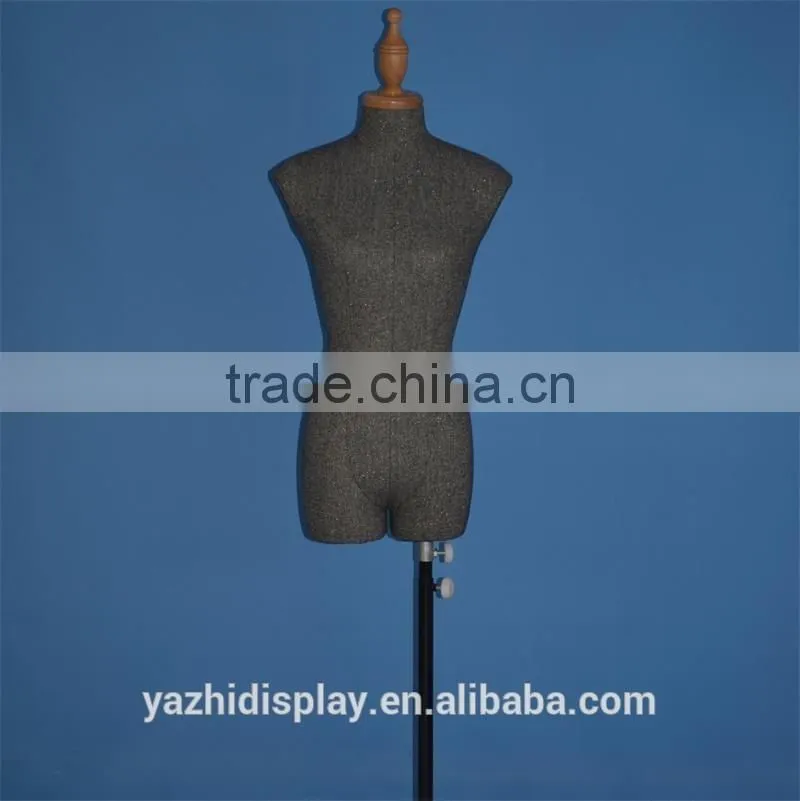 Dress form dressmaker half body female torso mannequin