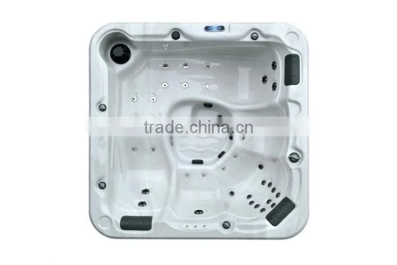 5 or 6 Person Outdoor Spa Bath Massage Hot tub Parts Red Cedar Massage Hot Tub