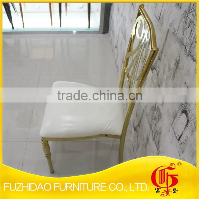 2017 new fashion stainless steel dining chair for sale