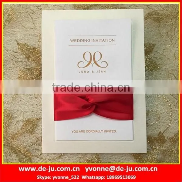 Design Customized All Ceremony Crad Wedding Invitation Embellishments