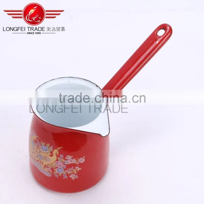 9-12CM Hot Sellia large number of wholesale enamel coffee pot