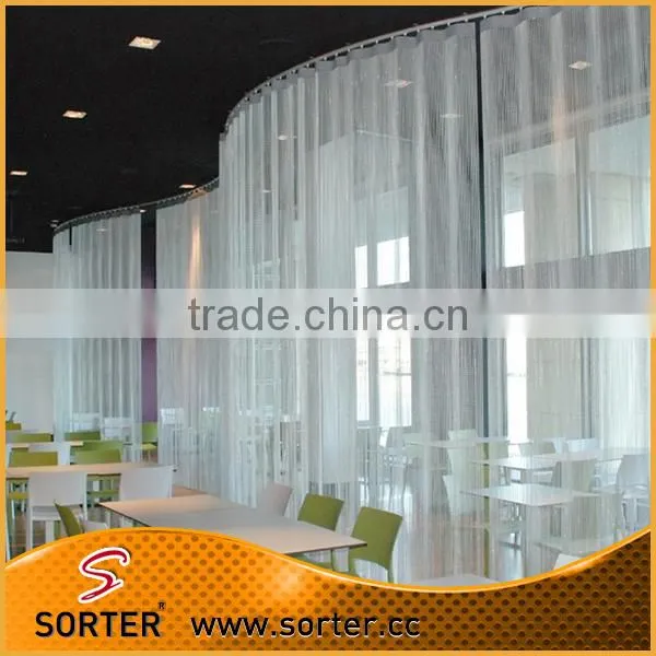 High Quality Decorative Metal Mesh Drapery For Salon Room Divider