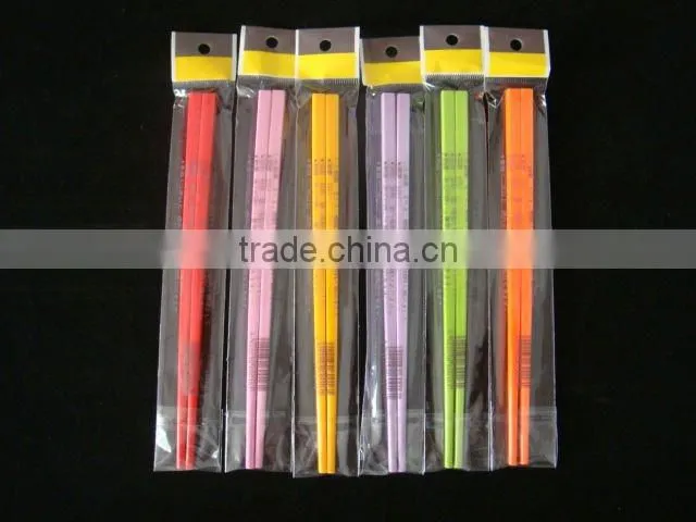 Melamine color chopsticks with toy
