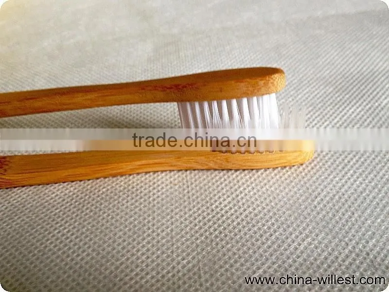 Travel toothbrush, high quality natural bamboo toothbrush