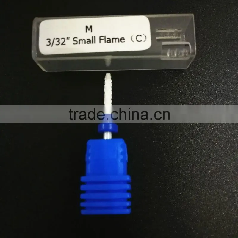 Nail Drill bits Ceramic Bit White Nail Bit For Foot/Hand