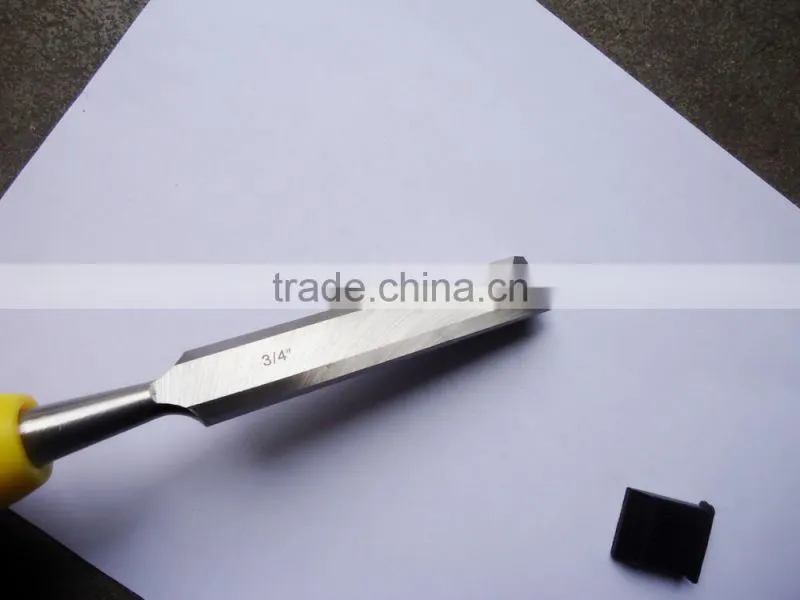 High quality Carving chisel Wood chisel with TPR handle