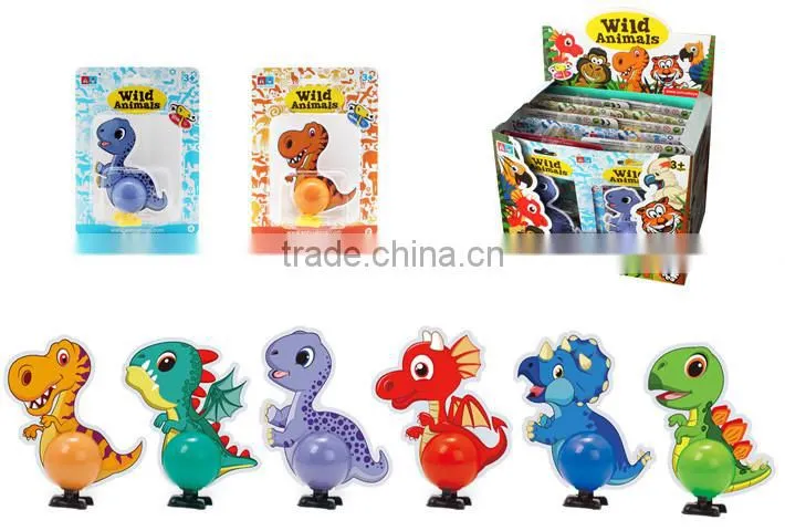 wind up EVA animals toy funny type card toys