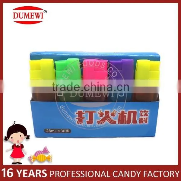 Fruit Flavor Lighter Shape Funny Spray Liquid Candy