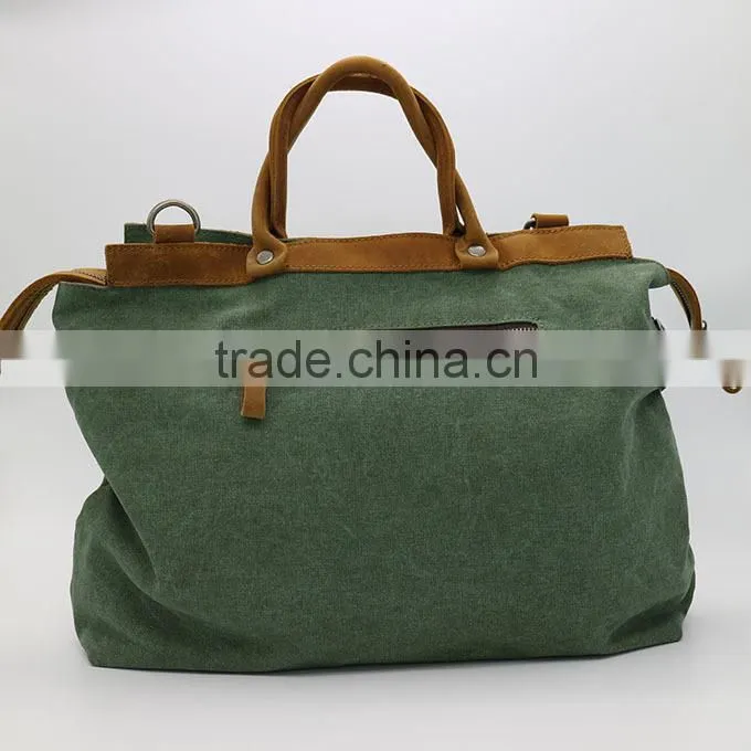 J8453h Casual Style Handbag Canvas Travel Bag