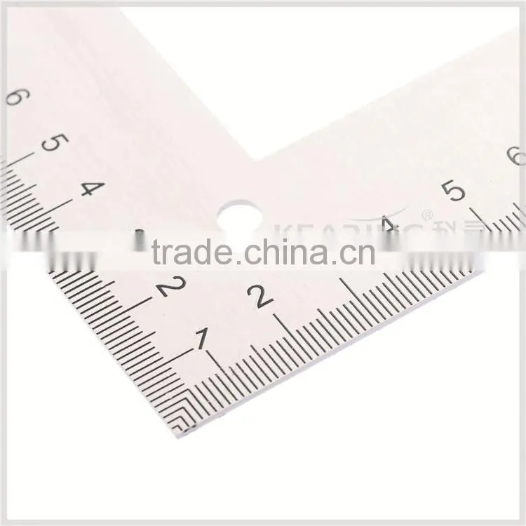 Kearing Multi Use Aluminum L Shaped Garment Ruler 35 cm / 60 cm Imperial 14'' & 24'' #5324A