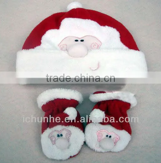computer machine and hand made red lovely girl's fashion cute children knitted hats factory