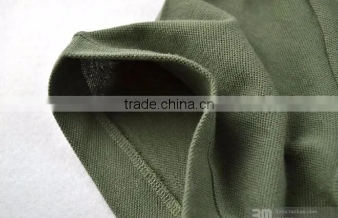 Top sales polo combat shirt design army t shirt pockets