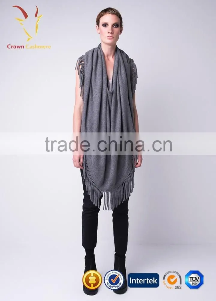 Women Fashion Knit Poncho Wool Poncho Wholesale