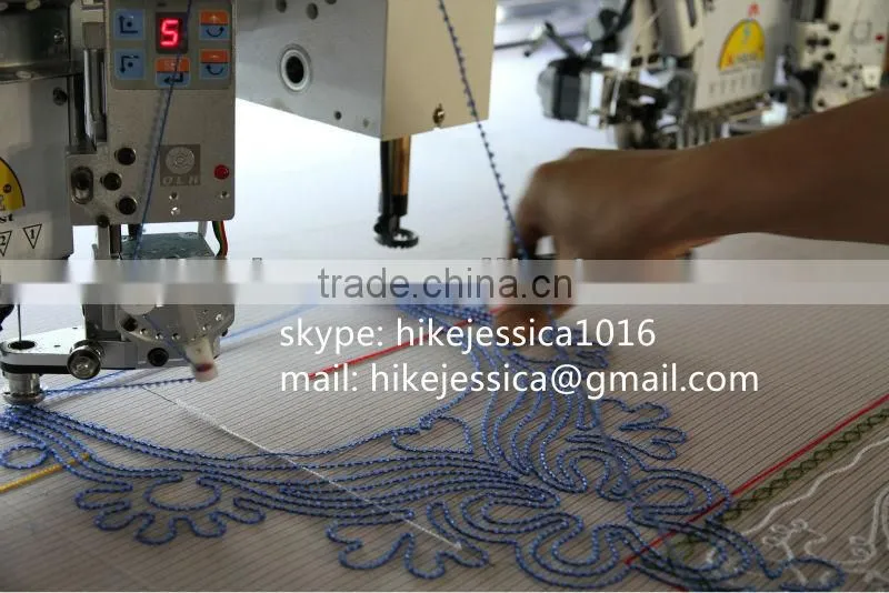 Wholesale Beaded garment loose beads/ cording bead / cheap china glass beads roll cording thread